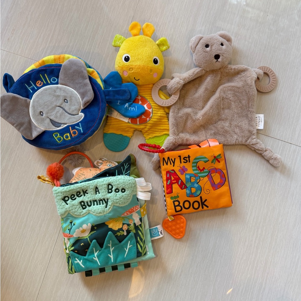 Baby Toy Bubdle Crinkle Books Lovey